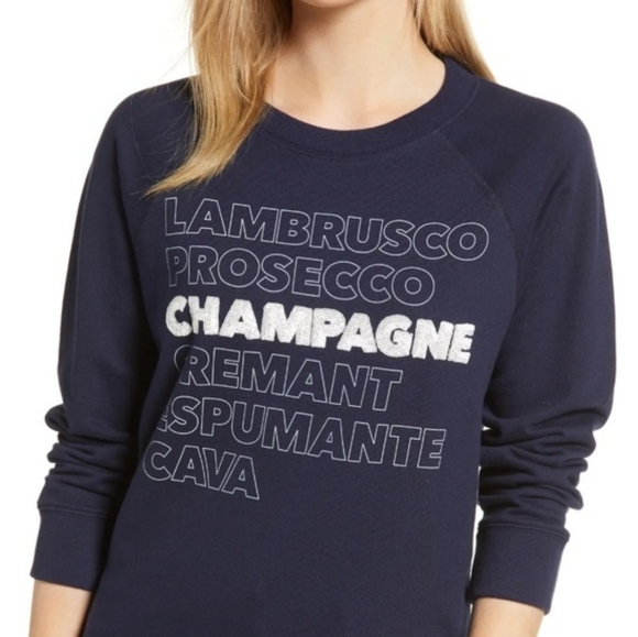 J. Crew Navy Blue Women's Crew Neck Sweater - Picture 1 of 5